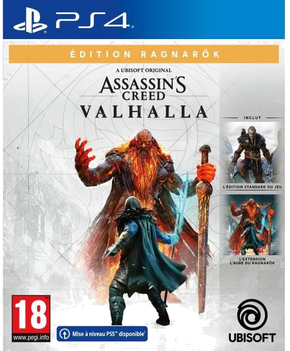 Assassin's Creed Valhalla Edition Ragnarok Jeu PS4