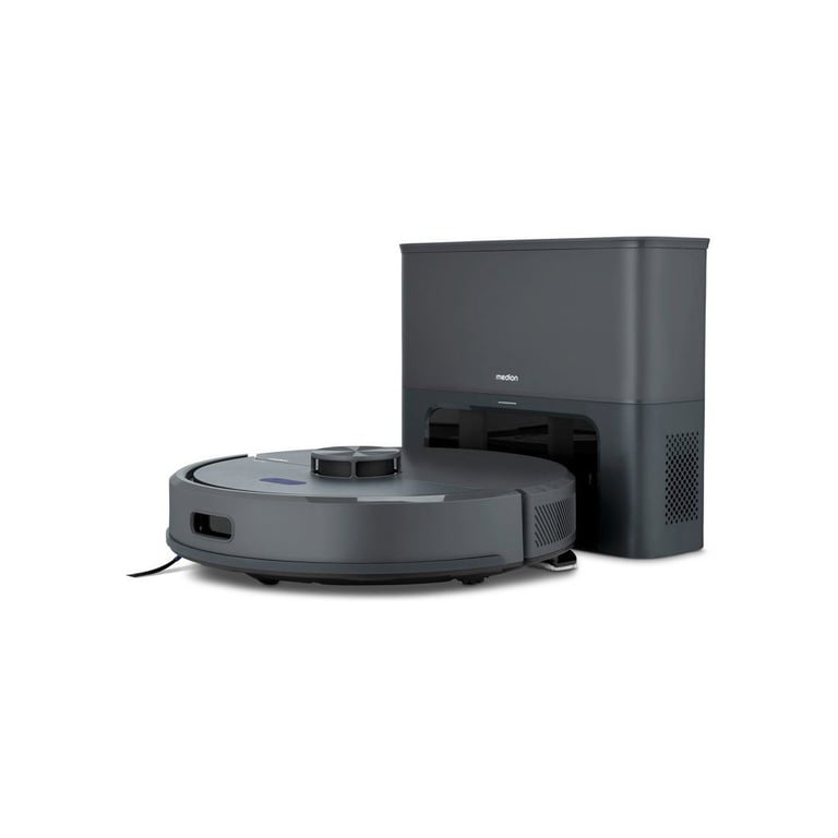 Robot aspirateur MEDION X22 SW+ avec Station d'aspiration et Fonction de Nettoyage - vue 6