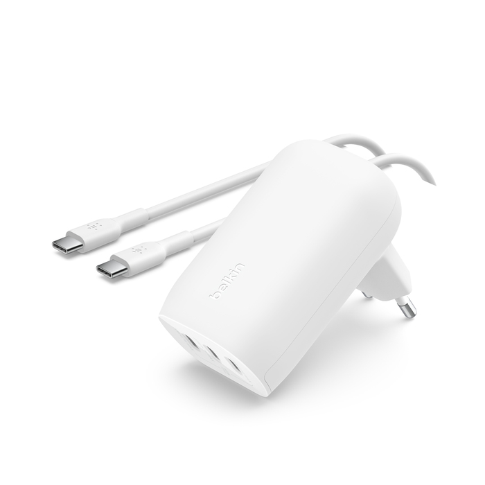 Belkin BoostCharge Ordinateur portable, Smartphone, Universel Blanc Secteur Charge rapide Intérieure - Neuf