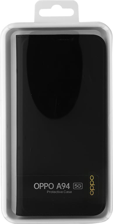 Folio Flip Cover pour Oppo A94 5G OPPO Rigide Polyurethane et polycarbonate Rabat Lisse - vue 3