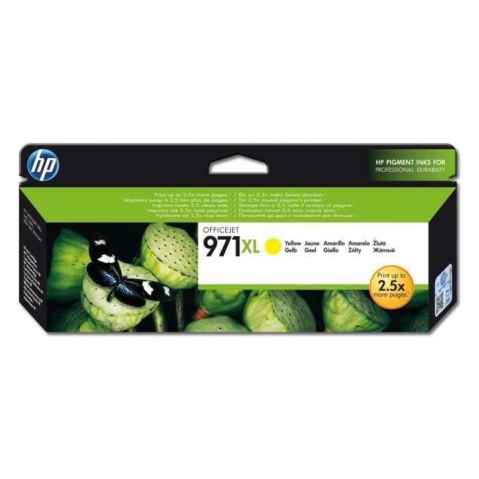 HP 971XL CN628AE Cartouche Jaune - vue 3