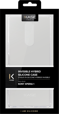 Guscio ibrido invisibile per Sony Xperia 1, trasparente