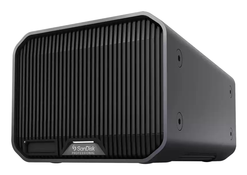 SanDisk Professional 12TB G Raid Mirror Raid Disque pour Ordinateur de Bureau de Classe Entreprise Thunderbolt 3 40Gbps jusqu'à 260 MB/ Disque Ultrastar 7 200 ToursMinute à 'intérieur - vue 8