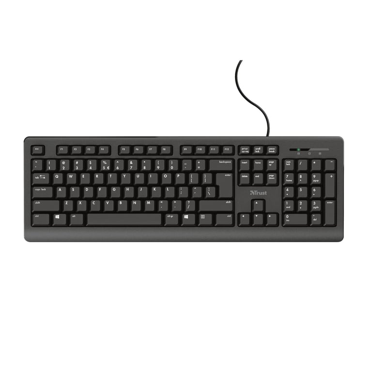 Trust TK 150 clavier Bureau USB QWERTZ Allemand Neuf