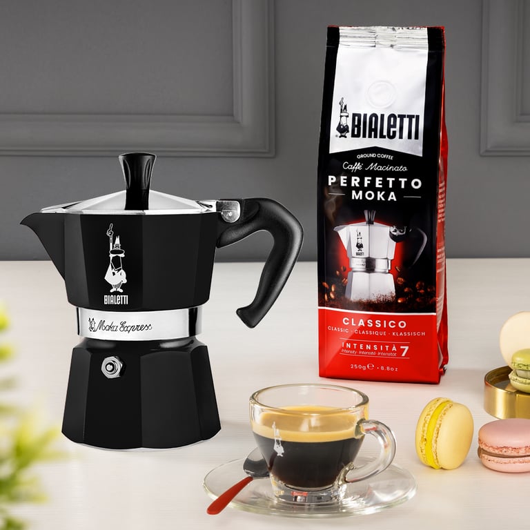 Bialetti 4951 Cafetière à moka Noir - Neuf
