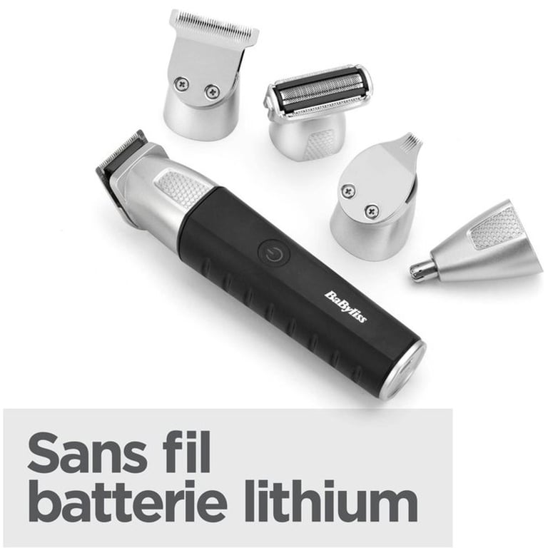 Tondeuse multifonction 11 en 1 BABYLISS P1363E Batterie lithium Waterproof Kit complet - vue 4
