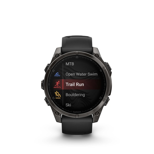 Garmin fenix 8 3,56 cm (1.4 ) AMOLED 47 mm Numérique 454 x 454 pixels Écran tactile Noir Wifi GPS (satellite) - Neuf