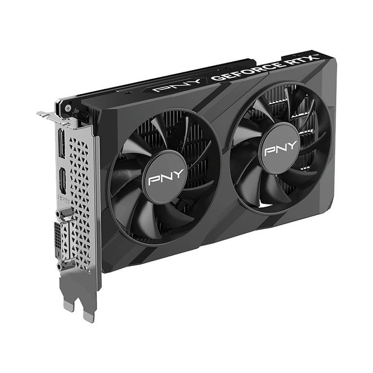 PNY VGA GEFORCE RTX 3050 RTX 3050 6GB VERTO DUAL FAN DLSS 3 Neuf - vue 2
