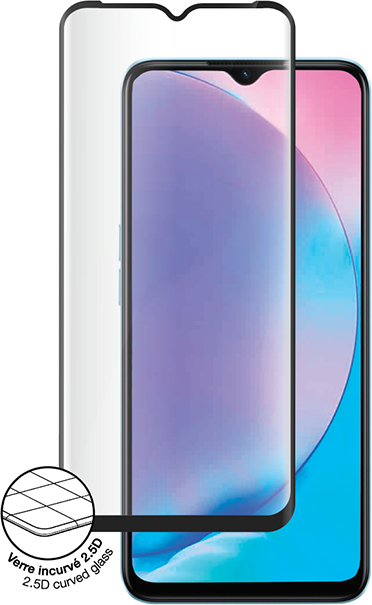 Bigben Connected PEGLASSVY164G - Verre trempé 2,5D Vivo Y16 4G/Y22s 4G/Y35 4G