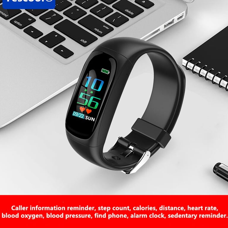 Bracelet Connecté FHD 1080P Vidéosurveillance Suivi Sportif Calories Alarmes YONIS