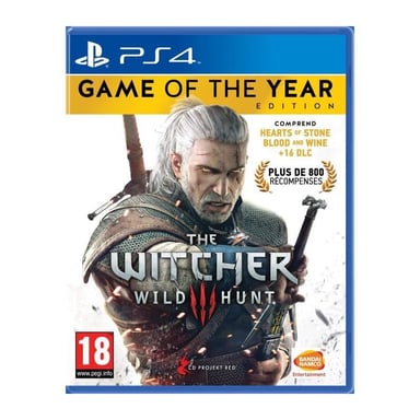 THE WITCHER 3 WILD HUNT GOTY EDITION PS4 UK