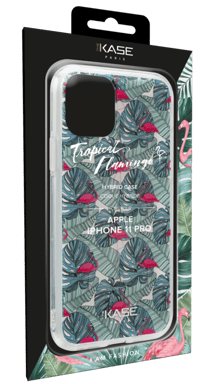 Coque hybride Flamant rose tropical pour Apple iPhone 11 Pro