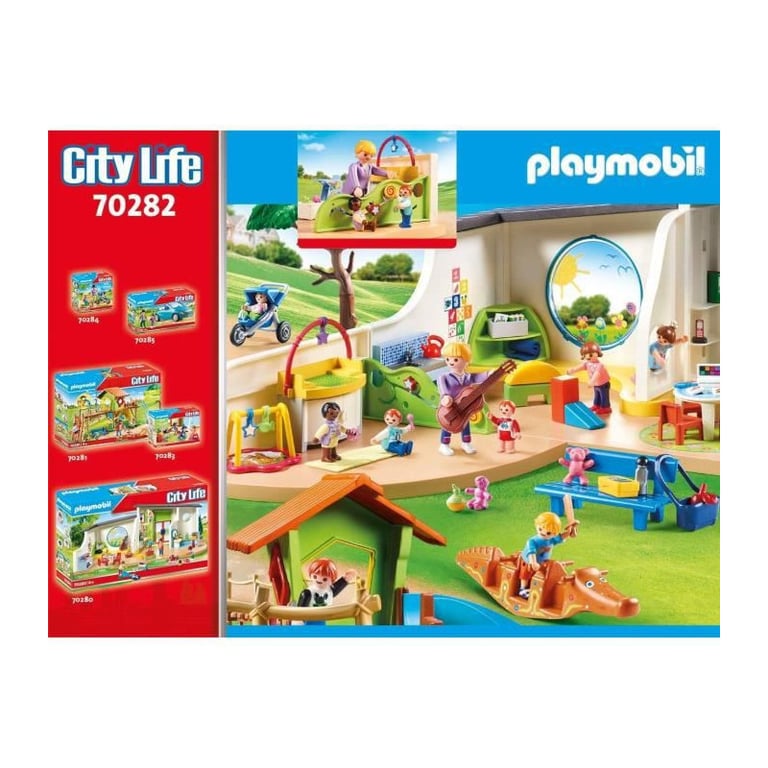 Espace Crèche Pour Bébés City Life 70282 Playmobil La Boîte - vue 3