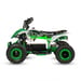 MiniQuad eléctrico Tiger 1000W Verde, 3 velocidades, autonomía 30-40 km, doble suspensión, seguridad infantil