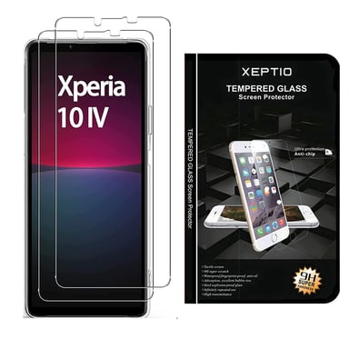 Protection écran Vitre en verre trempé pour Sony Xperia 10 IV 5G (Xperia 10 4 5G)  -  XEPTIO