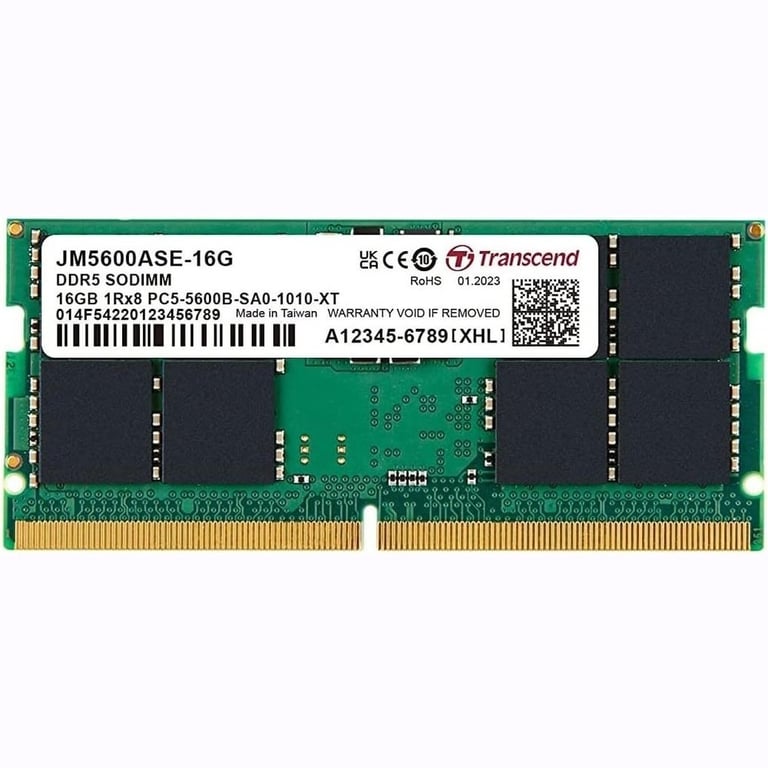 Transcend TS5600ASE 32G module de mémoire 2 x DDR5 5600 MHz Neuf - vue 2