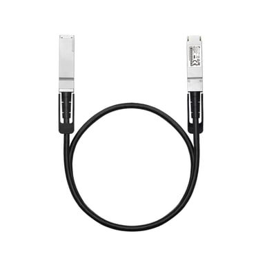 TP-Link Omada SM9220-1M Cable de fibra óptica e InfiniBand QSFP28 Twinax Negro