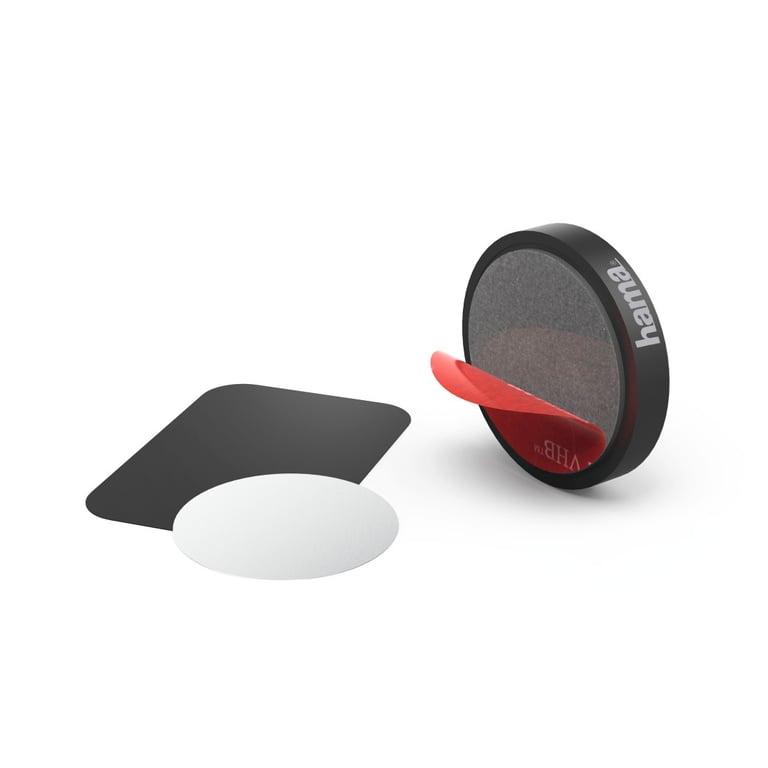 Support universel pour smartphone Magnet  à coller, noir