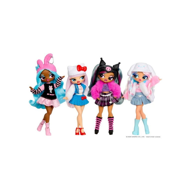 .O. . Surprise! O. .G. Hello Kitty and Friends Kuromi poupée articulée 24 cm 4 modèles à collectionner - vue 4