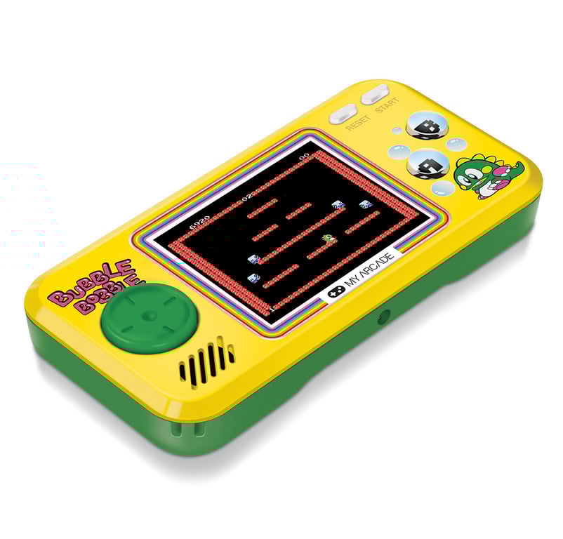 Console rétrogaming 3 Jeux en 1 Just For Games Pocket Player Bubble Bobble - vue 3