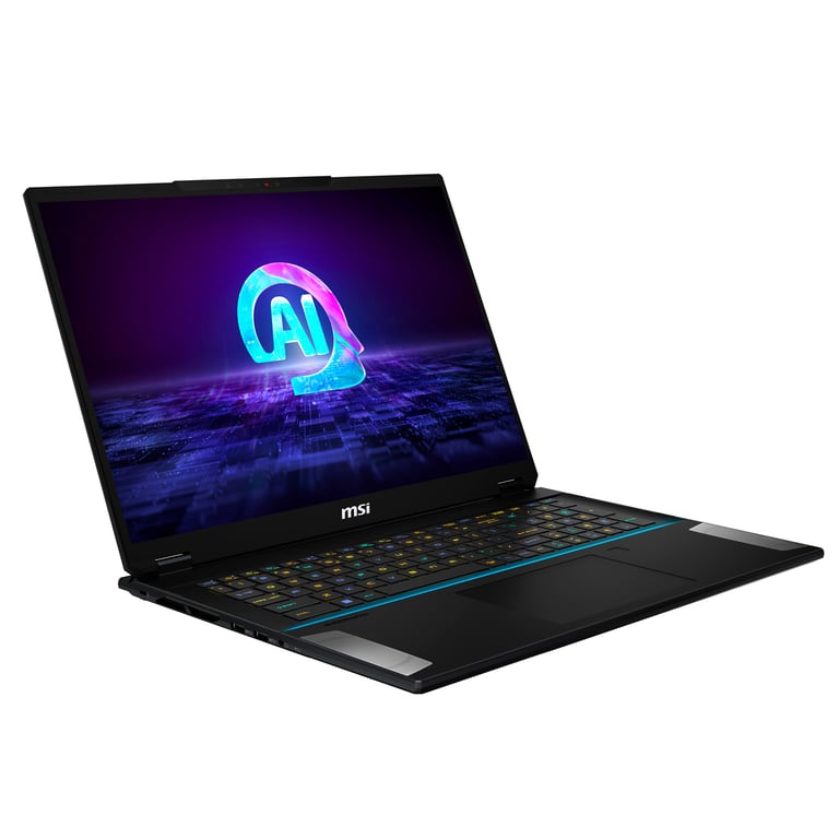 MSI Stealth 18 AI Studio A1VFG-004FR Intel Core Ultra 7 155H Ordinateur portable 45,7 cm (18 ) Quad HD+ 32 Go DDR5-SDRAM 2 To SSD NVIDIA GeForce RTX 4060 Wi-Fi 7 (802.11be) Windows 11 Pro Noir - Neuf