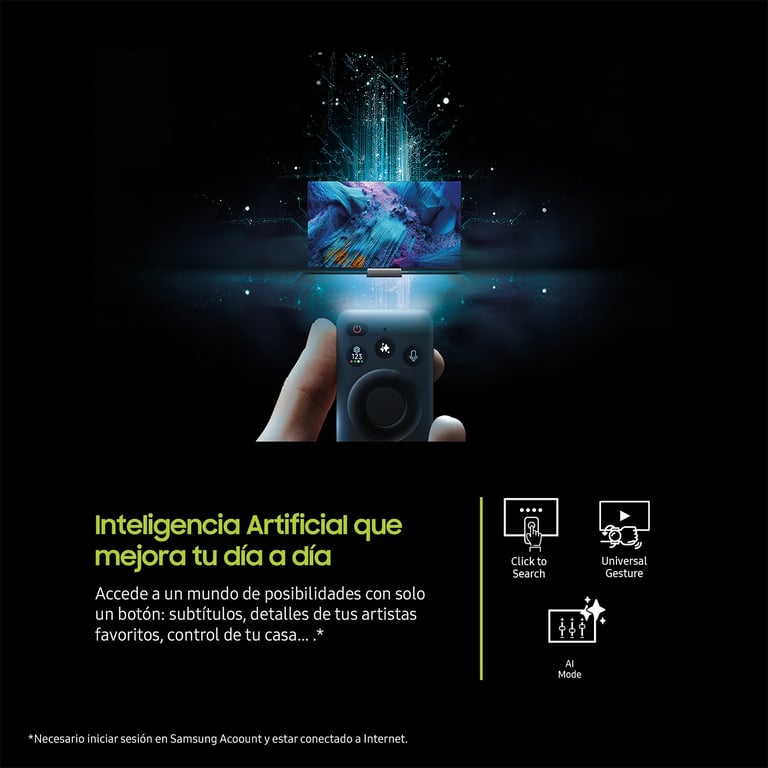 Samsung TV AI QLED 43 Q8F 2025 4K Quantum Dots Neuf - vue 3