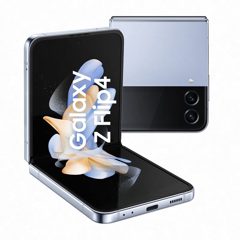 Galaxy Z Flip4 128 Go, Bleu, débloqué - Samsung