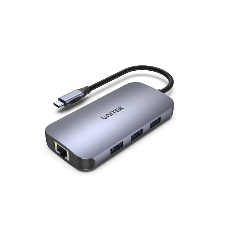 UNITEK uHUB N9+ Avec fil USB 3.2 Gen 1 3.1 Gen 1 Type C Neuf