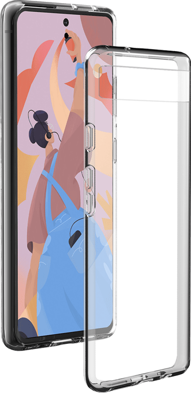 Coque Silisoft souple Transparente pour Google Pixel 6 Bigben
