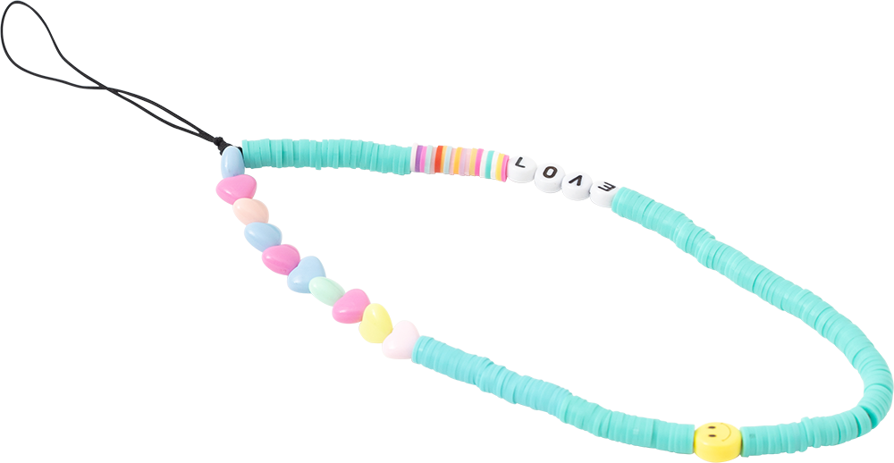 Dragonne bijou de téléphone LOVE - vue 5