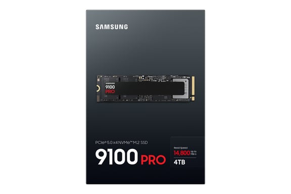 Samsung 9100 PRO PCIe® 5.0 NVMe™ M.2 SSD - 4 TB