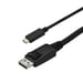 StarTech.com Cavo adattatore da USB-C a DisplayPort 4K 60Hz da 3 m - Nero