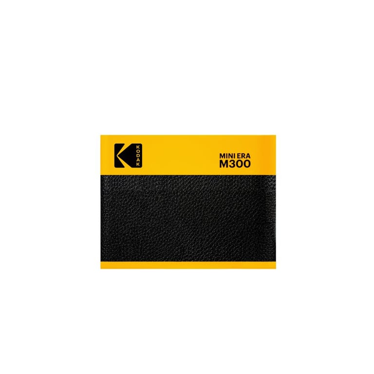 Kodak Imprimante Photo Portable Mini 3 ERA – Impressions Haute Qualité 4PASS, Résistantes à l'Eau, Format avec/sans Bordure, Compacte, Design Rétro - Jaune - Neuf