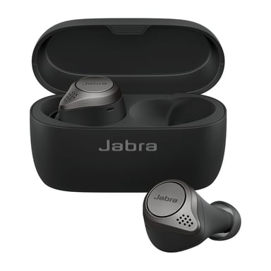 Jabra Elite 75t Casque True Wireless Stereo (TWS) Ecouteurs Appels/Musique Bluetooth Noir, Titane