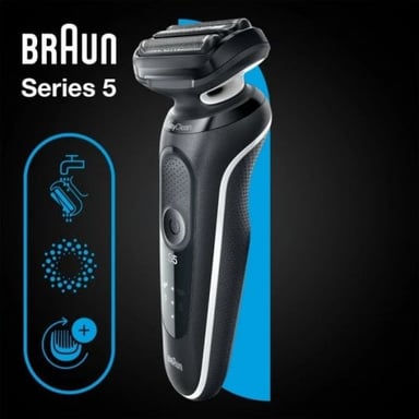 Braun Series 5 51-W1000S Afeitadora Recortadora Grip para Hombre Negro