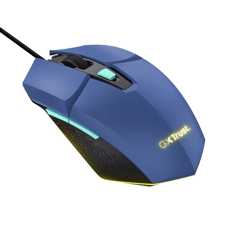 Trust GXT109B FELOX souris Ambidextre USB Type-A 6400 DPI - Neuf