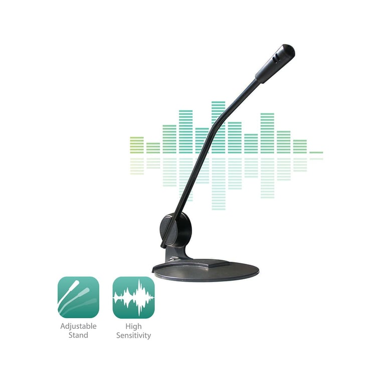 Microphone Ewent EW3550 – Microphone de PC Avec Fil, Sensibilité -60 dB - vue 3
