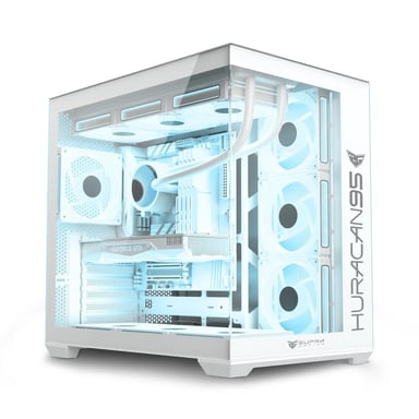 PC Gaming PC Racing Highlander D5 - Intel Core i9-14900KF, RAM 64 Go, M.2 2 To, RTX 5080, Refroidissement liquide 360mm LCD, Windows 11 Pro, Wifi, PC Gamer