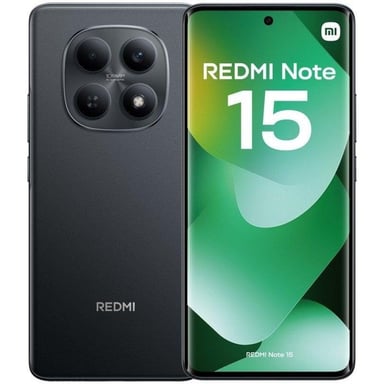 Xiaomi Redmi Note 15 4g Black - 8+256gb - 6.77'' Amoled 120hz Full Hd+