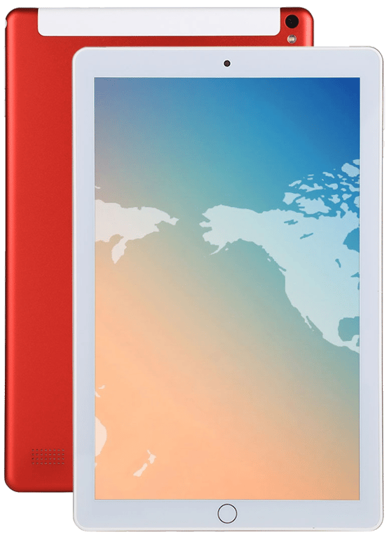 Tablette 3G Android 5.1 1280 X 800 Pixels Dual Sim 10,1 Pouces Bluetooth Rouge YONIS