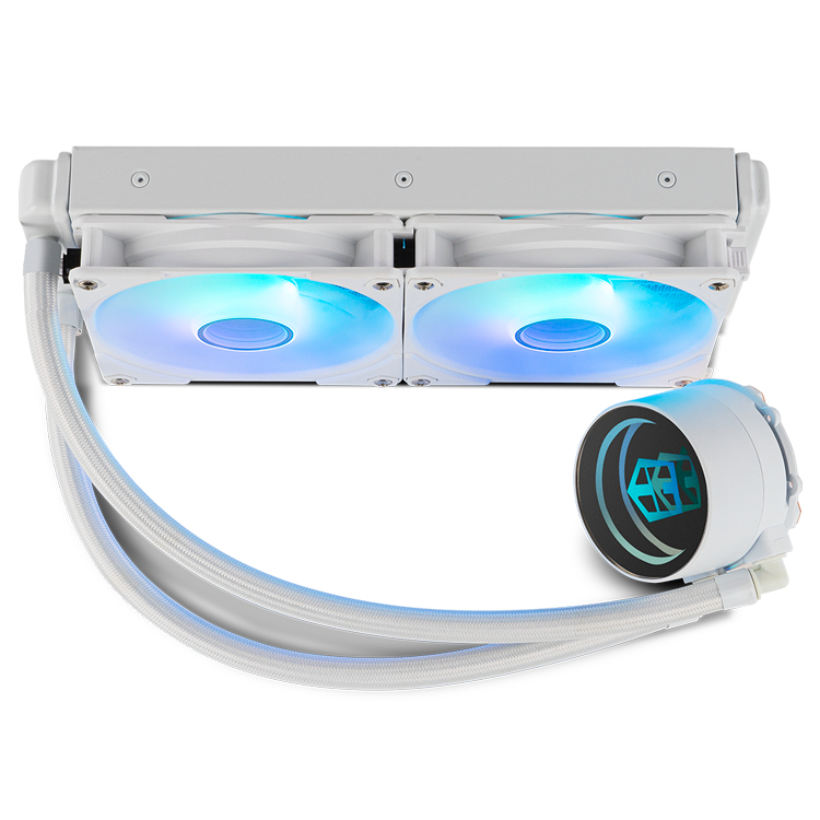 NOX Hummer 240 ARGB Processeur Refroidisseur de liquide tout en un 12 cm Neuf - vue 2