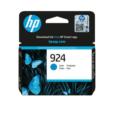 HP 924 - Cyan - original - Officejet - cartouche d'encre