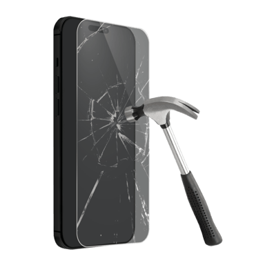 Protecteur d'écran en verre trempé de qualité supérieure pour Apple iPhone 15, transparent