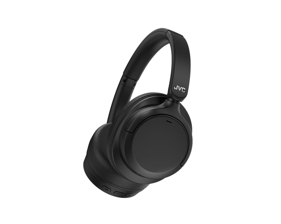 JVC Casque sans Fil à réduction de Bruit Hybride Bluetooth 5.3 Batterie Rechargeable 50 Heures Compatible Assistant Vocal Conception Pliable dans 2 Sens câble Amovible Inclus – HA S95N B - vue 8