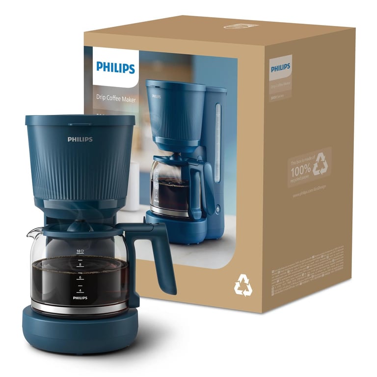 Cafetière Filtre PHILIPS HD7411/00 – 10 Tasses, 1080 W, Arrêt Automatique - vue 5