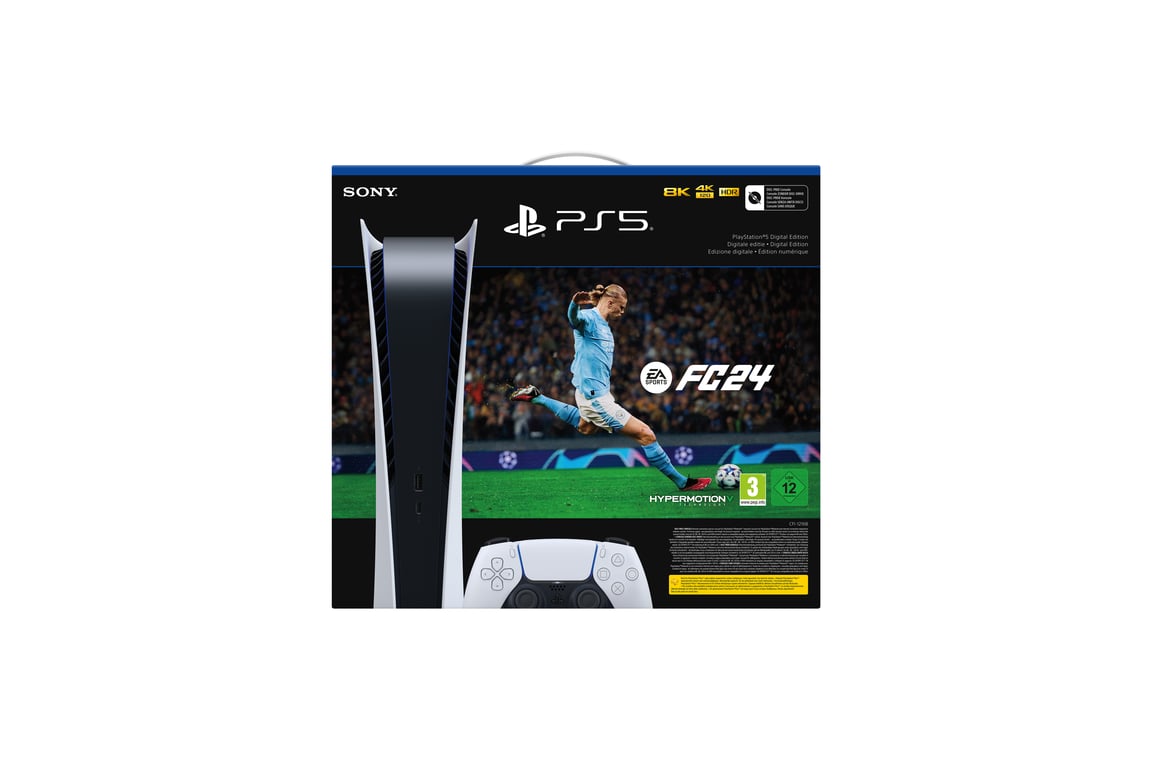 Pack PS5 & EA Sports FC 24 - Console de jeux Playstation 5 (Digitale)