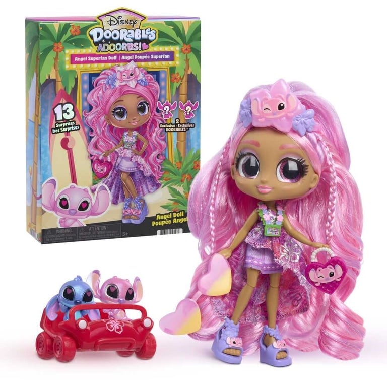 Poupée Disney Doorables Adoorbs Angèle 45816 – Coffret 14 cm Avec Accessoires - vue 3