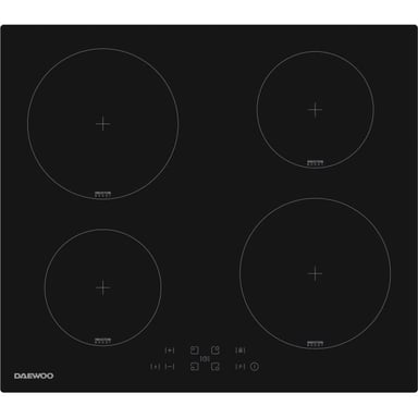 Plaque de cuisson a induction - 4 foyers - 60 cm - BH6ITF37BNM - Noir
