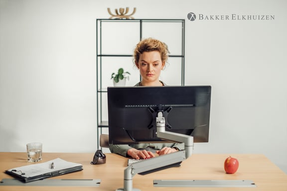 BakkerElkhuizen BNEEVRDW ratón Oficina mano derecha RF inalámbrico Laser 3200 DPI