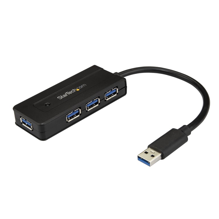 StarTech.com Mini Hub USB 3.0 à 4 ports avec port de charge et adaptateur d'alimentation inclus - vue 6